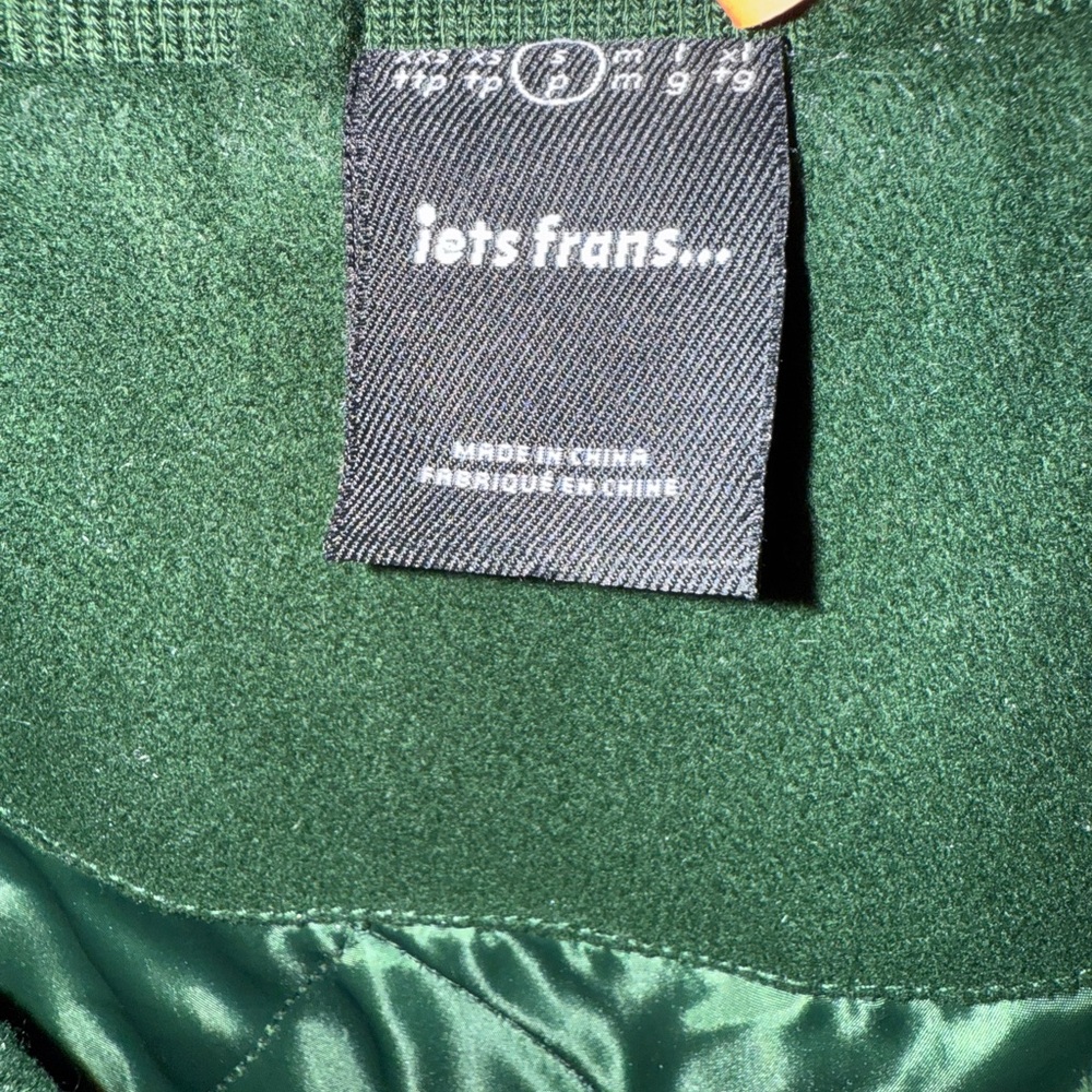 IETS Frans/Urban Outfitters Unisex Varsity Jacket *GOOD USED CONDITION* - Picture 12 of 16